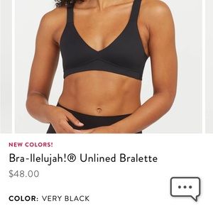 Spanx Bra-llelujah!® Unlined Bralette - Size Small